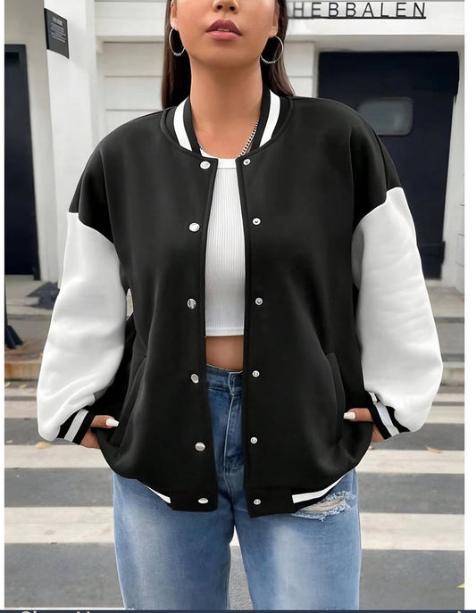 Black Baseball jacket