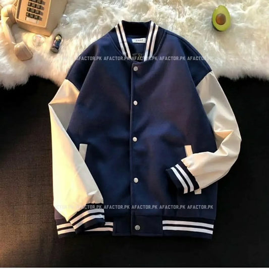 Navy Baseball jacket