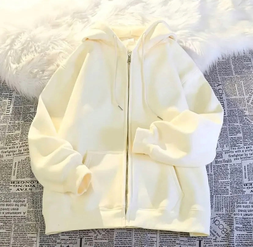 Skin hoodie zipper